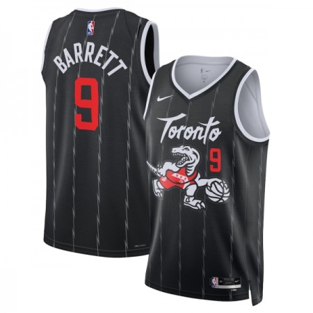 Camiseta Hombre NBA Toronto Raptors RJ Barrett 2025-26 Nike City Edition Negro Swingman Camiseta Hombre NBA Toronto Raptors RJ Barrett 2025-26 Nike City Edition Negro Swingman